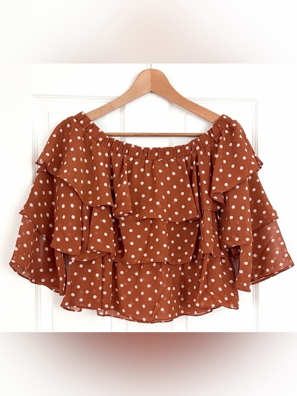 Flying Tomato Ruffle Top Size S - Picture 3 of 3